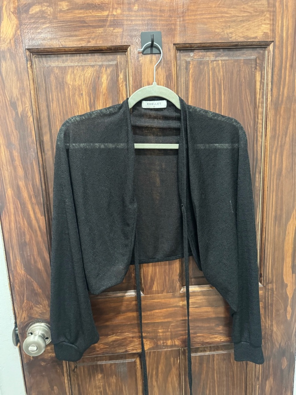 Black Bolero Cardigan